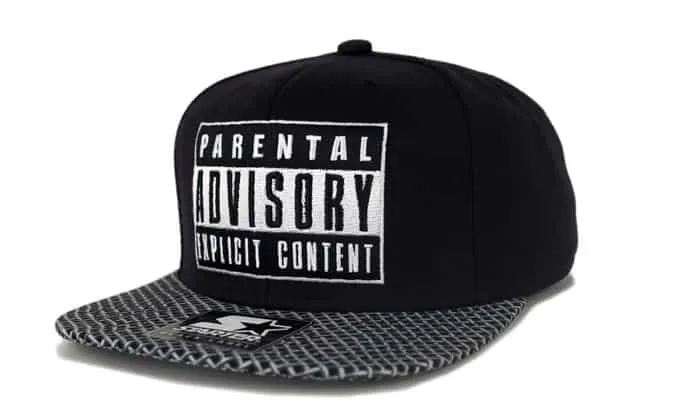 Starter black label x parental advisory clothing bộ sưu tập aw14