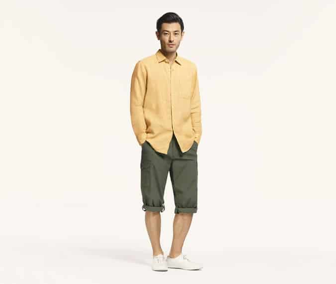 Bộ sưu tập vải lanh uniqlo ss15