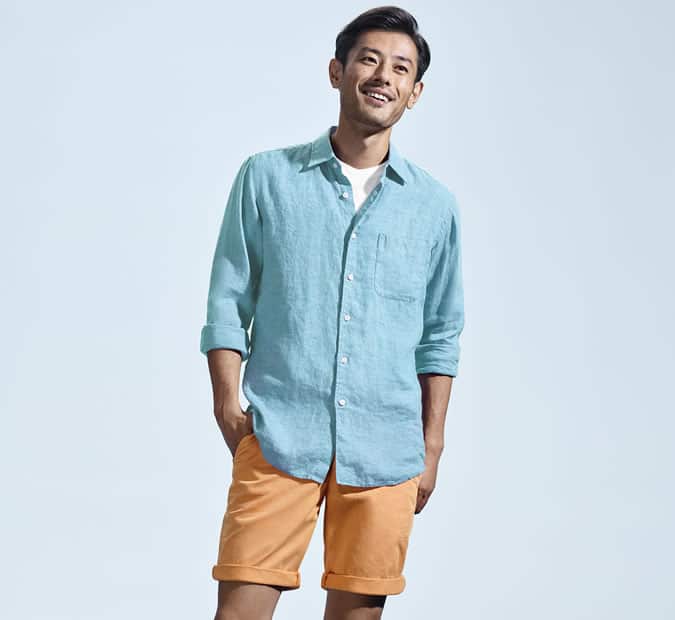 Bộ sưu tập vải lanh uniqlo ss15
