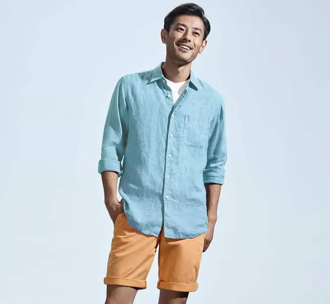 Bộ sưu tập vải lanh uniqlo ss15