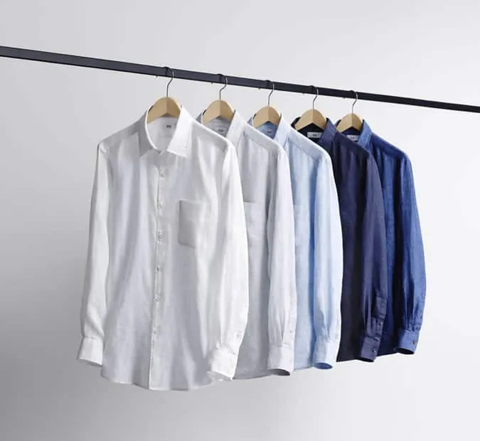 Bộ sưu tập vải lanh uniqlo ss15