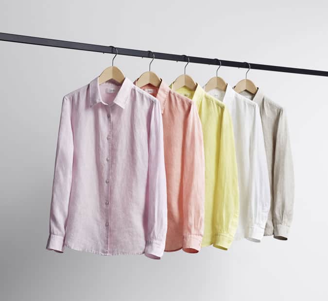 Bộ sưu tập vải lanh uniqlo ss15