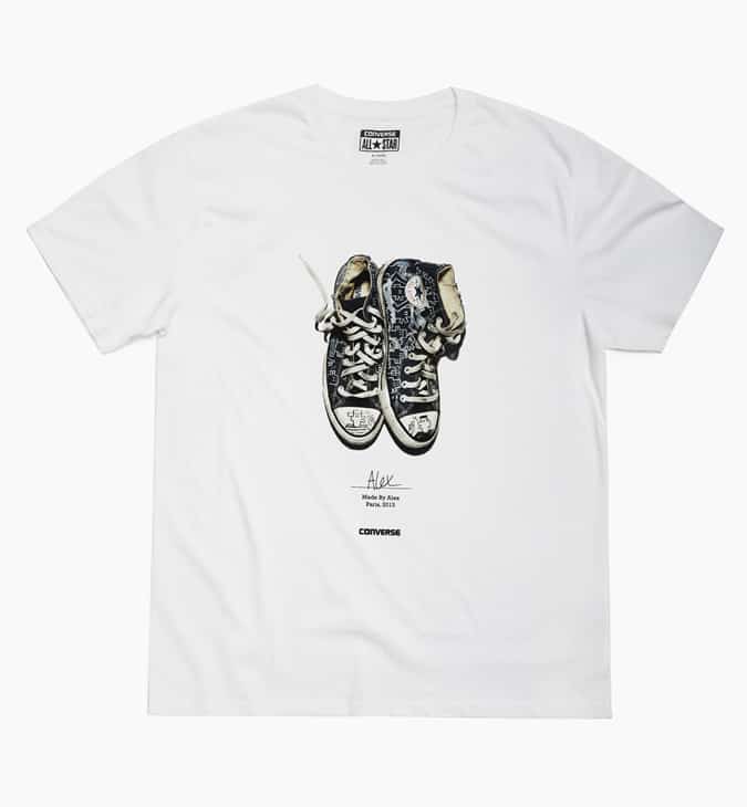 Áo phông 'made by you' của converse x urban outfitters 8 Bộ sưu tập 'made by you' của converse x urban outfitters