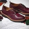 Tricker’s x end hunting co. Oxblood brogues