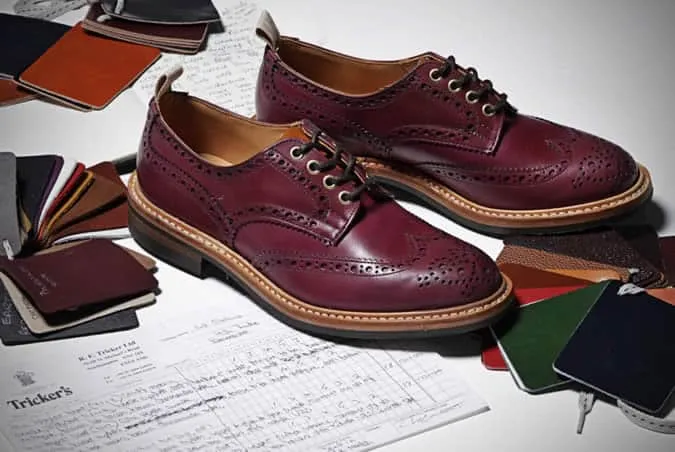 Tricker’s x End Hunting Co. Oxblood Brogues