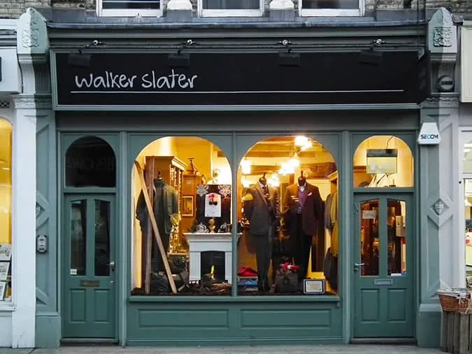 Cửa hàng thợ may walker slater