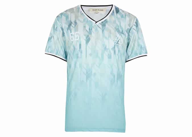 Cái nhìn đầu tiên: hạng nhất bóng đá tự do river island 20 River island world cup quần áo nam