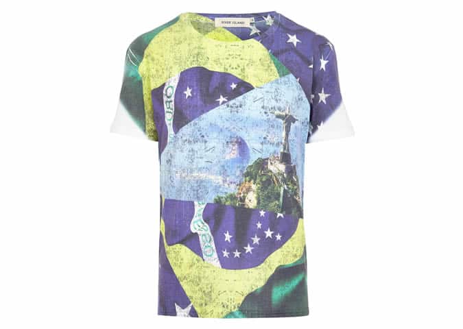 Cái nhìn đầu tiên: hạng nhất bóng đá tự do river island 22 River island world cup quần áo nam