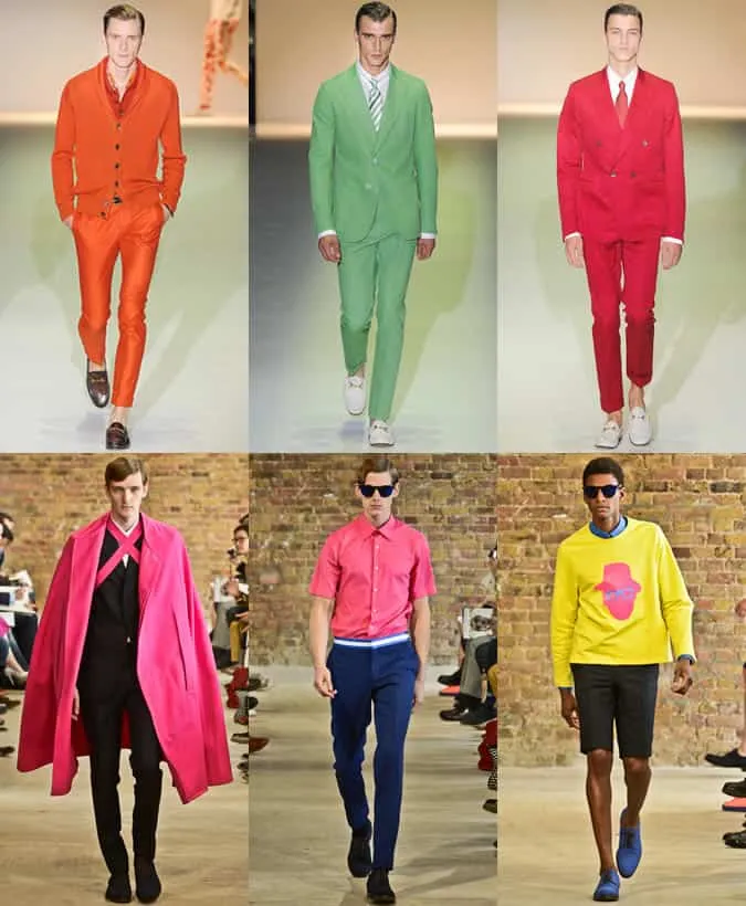 Gucci & e tautz men's runways ss13