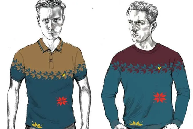 Lyle & scott x universal works aw14