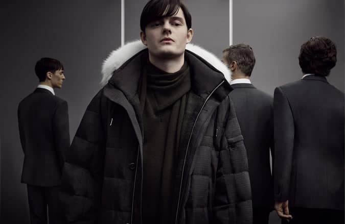 Sam riley cho bộ sưu tập ermenegildo zegna couture aw14