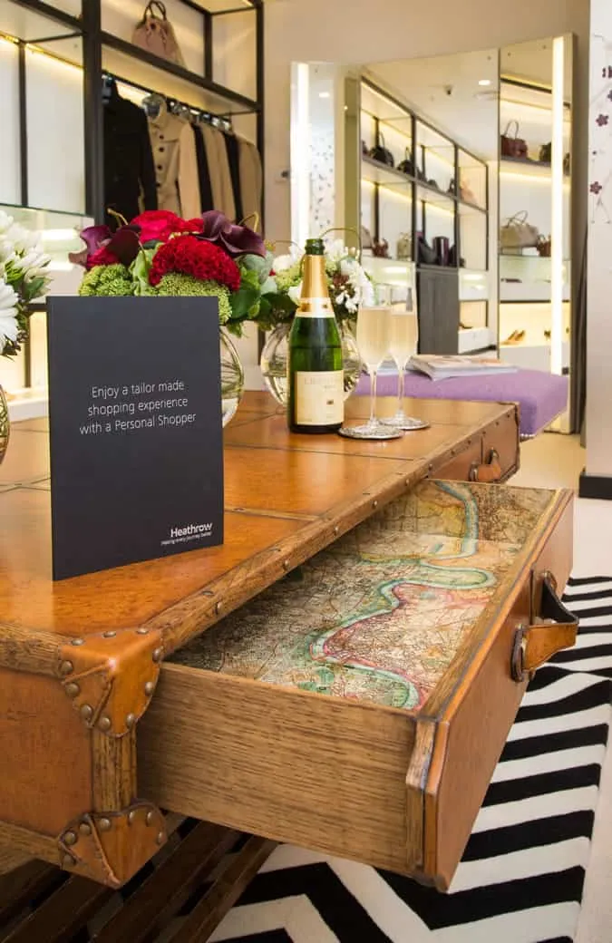 Dịch vụ mua sắm cá nhân của heathrow debuts