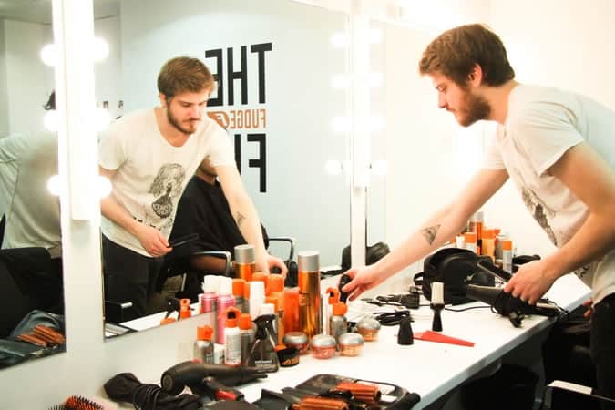 Đối tác của fudge với hội đồng thời trang anh 8 The fudge fix popup salon tại london collections: men aw14