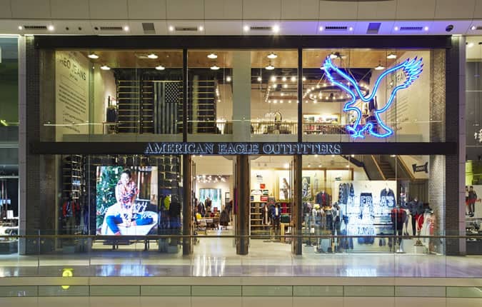 American eagle outfitters mở cửa hàng đầu tiên tại vương quốc anh 1 Cửa hàng american eagle outfitters first uk