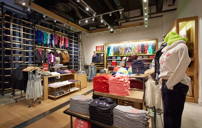 American eagle outfitters mở cửa hàng đầu tiên tại vương quốc anh 10 Cửa hàng american eagle outfitters first uk