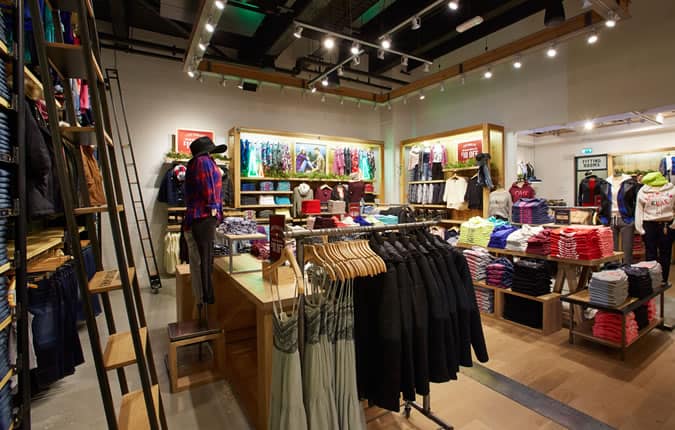 American eagle outfitters mở cửa hàng đầu tiên tại vương quốc anh 11 Cửa hàng american eagle outfitters first uk
