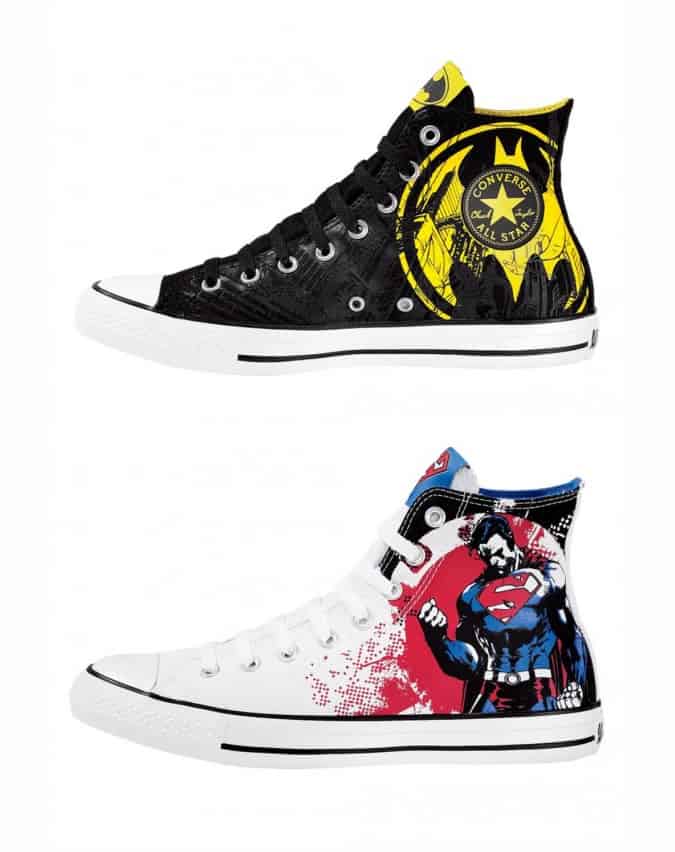 Bộ sưu tập chuck taylor x dc comics