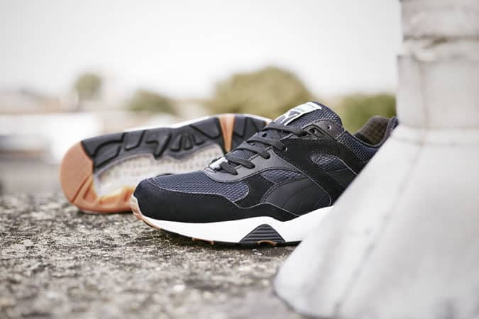 Puma trinomic black and white pack