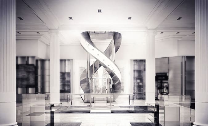 Nhà phố louis vuitton tại selfridges
