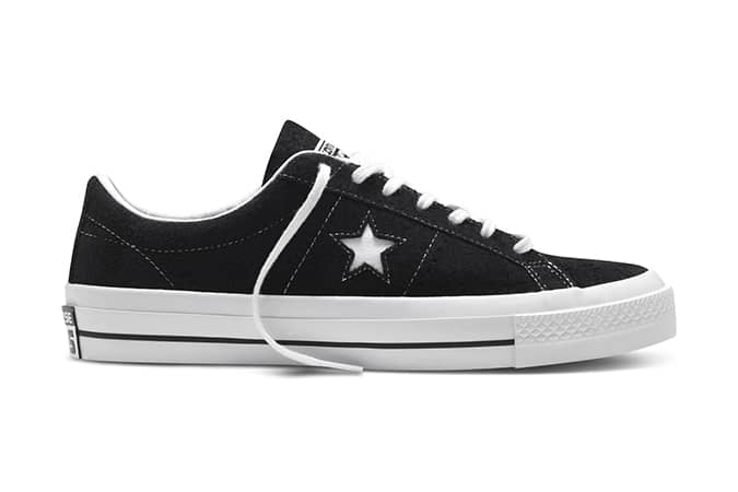 Converse one star hairy suede sneaker