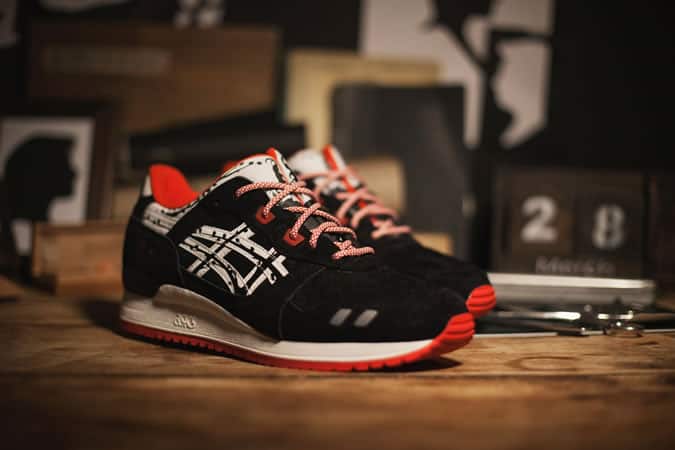 Asics x titolo 'papercut' gel lyte iii