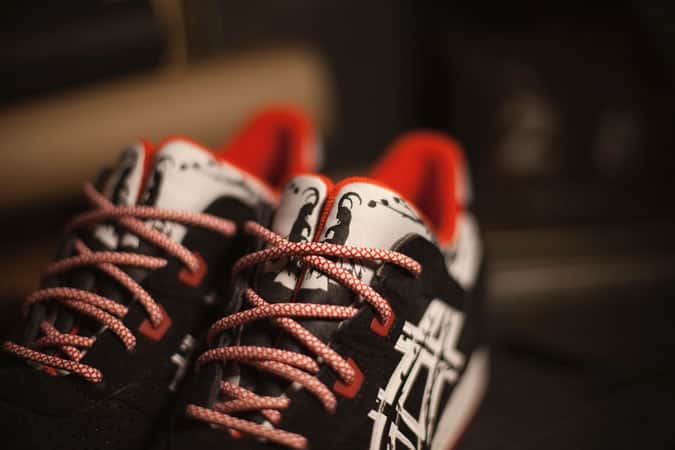 Asics x titolo 'papercut' gel lyte iii