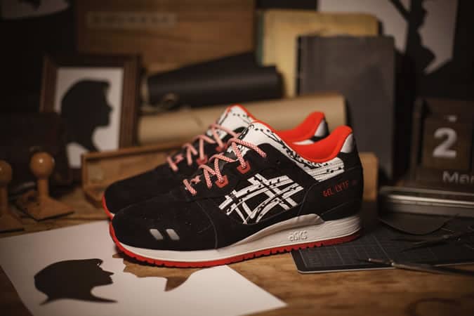 Asics x titolo 'papercut' gel lyte iii