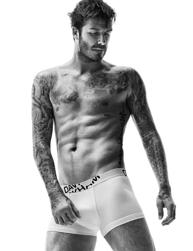 David beckham bodywear cho h&m aw14