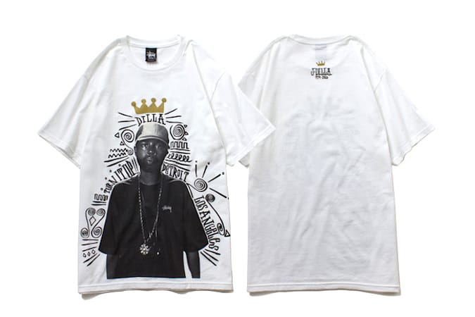 Stussy x j dilla x stones throw: bộ sưu tập 'turn it up' 8 Stussy's 'turn it up' j dilla tribute