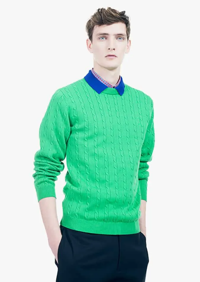 Bộ sưu tập ảnh ghép của raf simons x fred perry