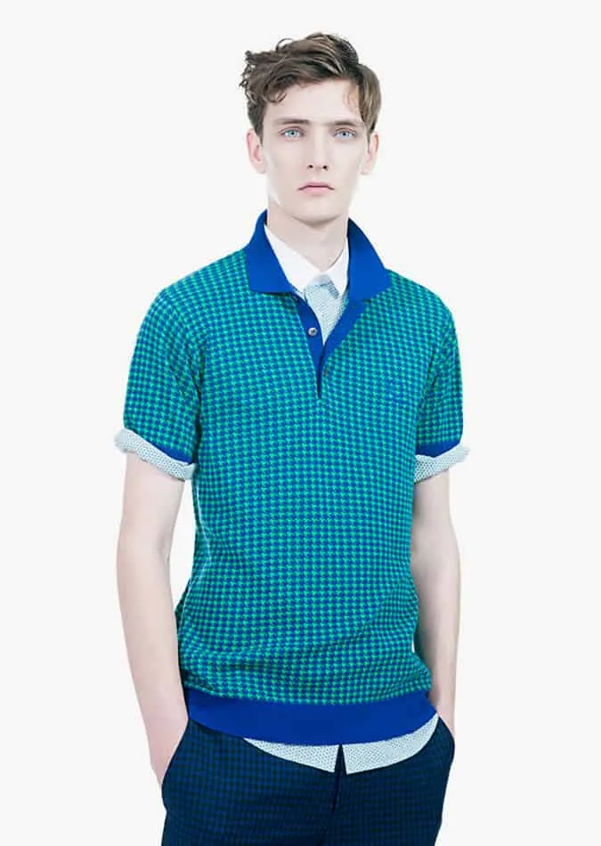 Bộ sưu tập ảnh ghép của raf simons x fred perry