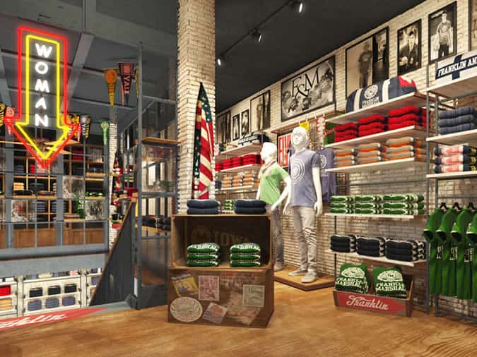Cửa hàng franklin & marshall covent garden 8 Cửa hàng franklin & marshall vương quốc anh