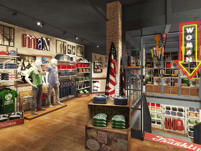 Cửa hàng franklin & marshall covent garden 9 Cửa hàng franklin & marshall vương quốc anh