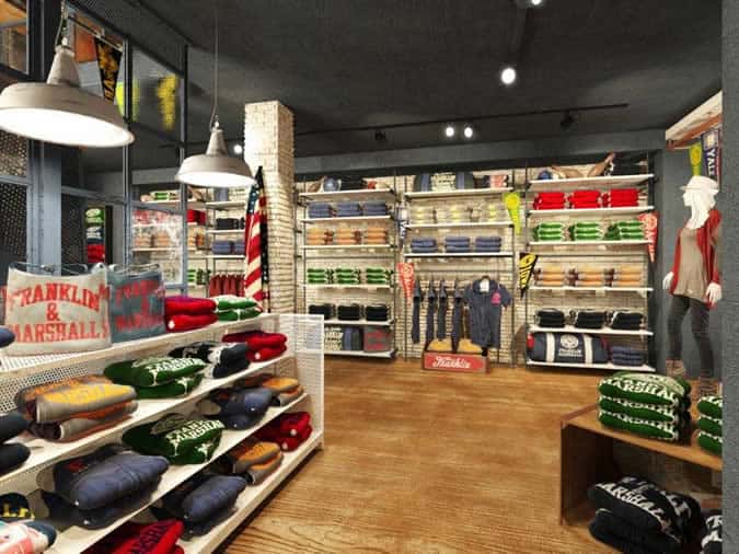 Cửa hàng franklin & marshall covent garden 10 Cửa hàng franklin & marshall vương quốc anh