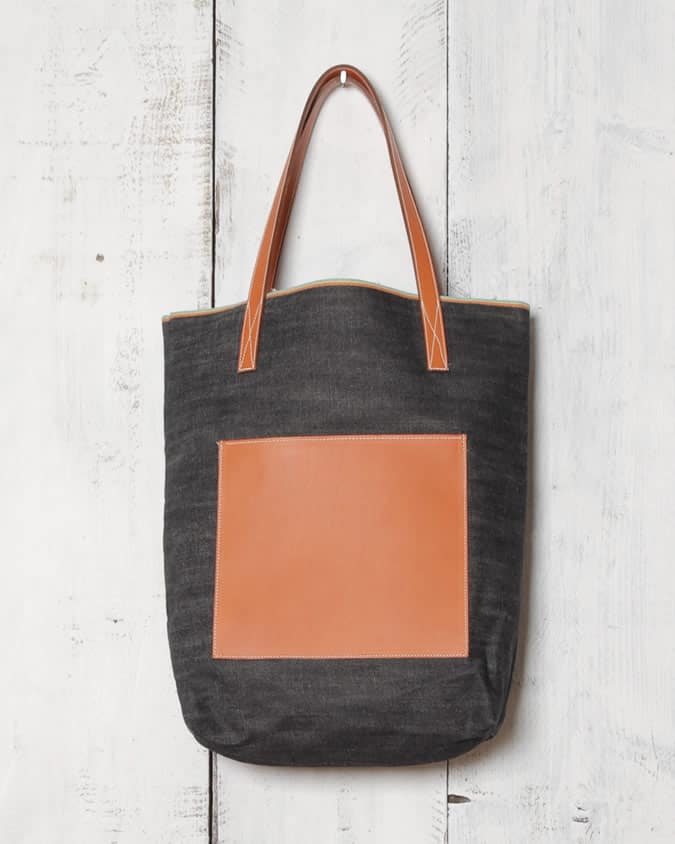Edwin europe x atelier léger tote bag