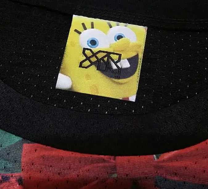 Yrstore / bản in spongebob topman