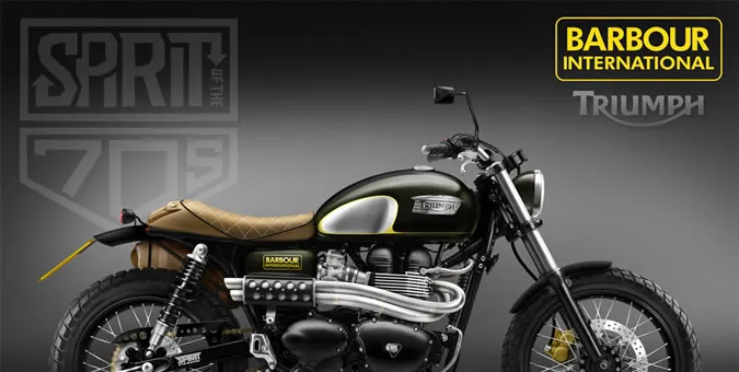 Barbour International x Spirit Of The Seventies Motorbike