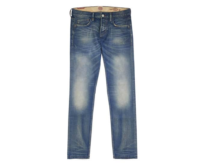 Nhãn đồng superdry selvedge denim