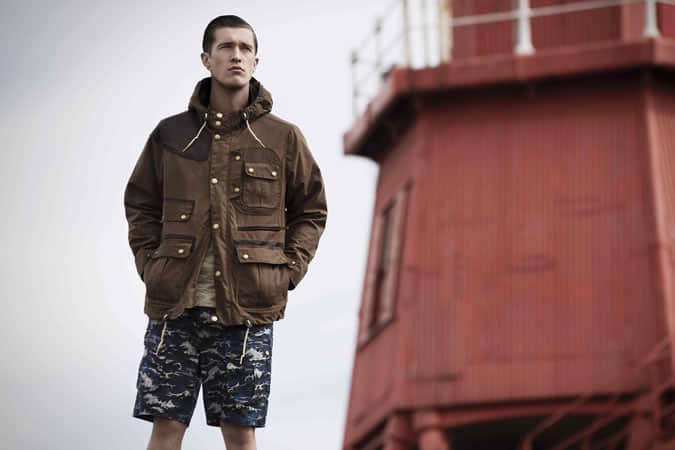Barbour x white mountaineering menswear: bộ sưu tập ss15 7 Barbour x white mountaineering ss15