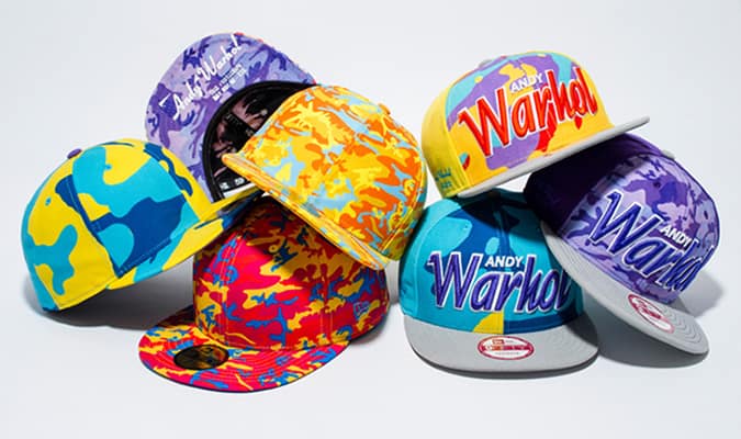 Bộ sưu tập mũ bảo hiểm kỷ nguyên mới andy warhol 9 Kỷ nguyên mới - bộ sưu tập andy warhol