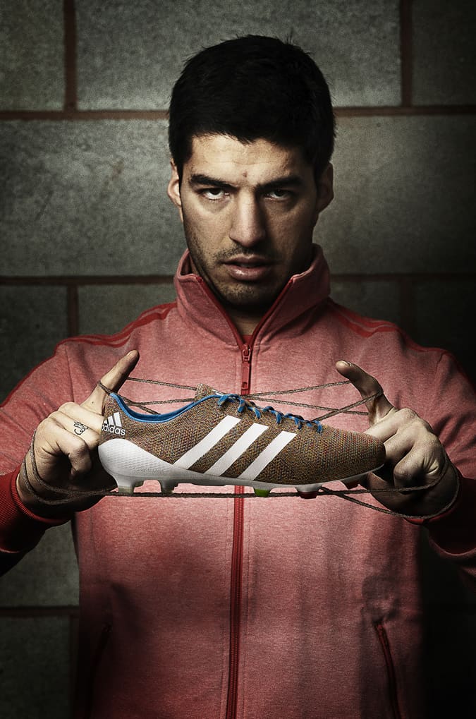 Adidas has launched the world’s first knitted football boot