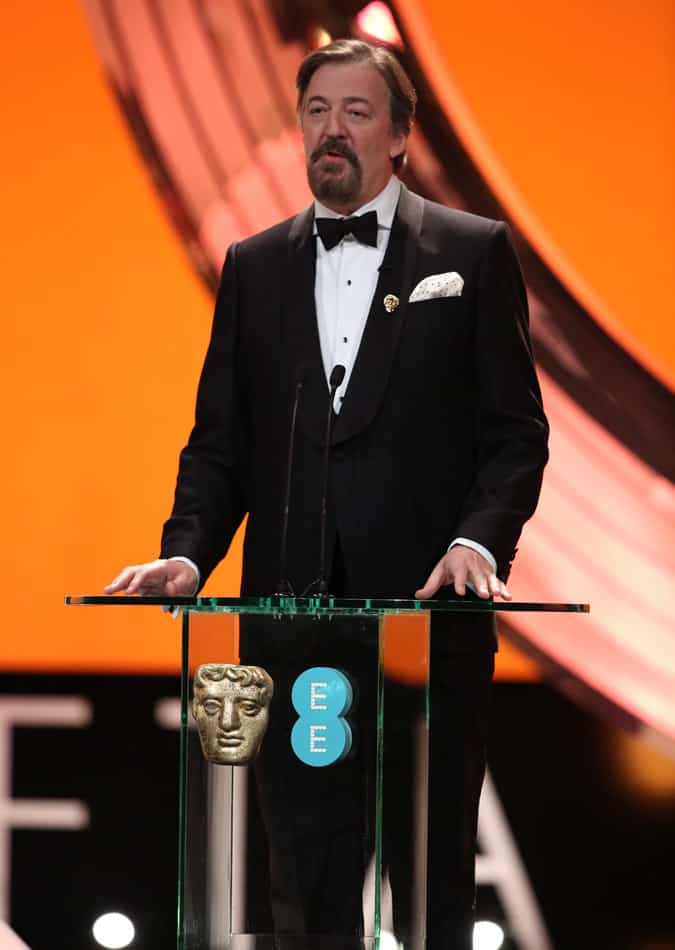 Stephen Fry - Hackett at the BAFTA