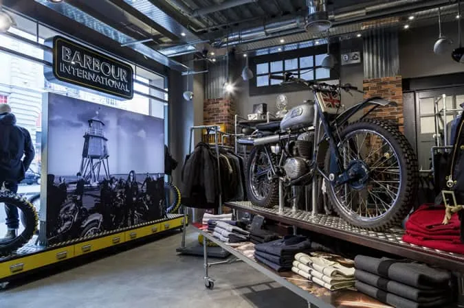 Barbour Heritage Motorcycle Store Launch