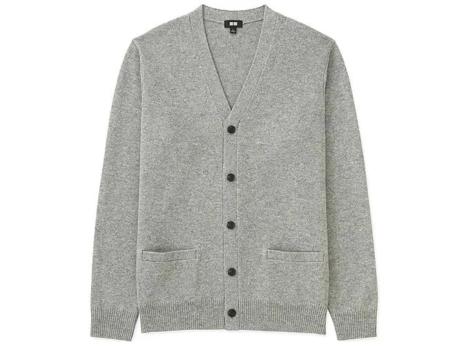 Đèn lambswool nam cao cấp v cardigan dài cổ điển