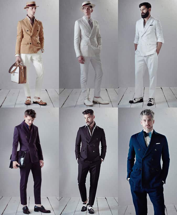 Xu hướng thời trang nam mùa xuân / hè 2014: may áo đôi 1 May áo hai dây berluti trên đường băng ss14