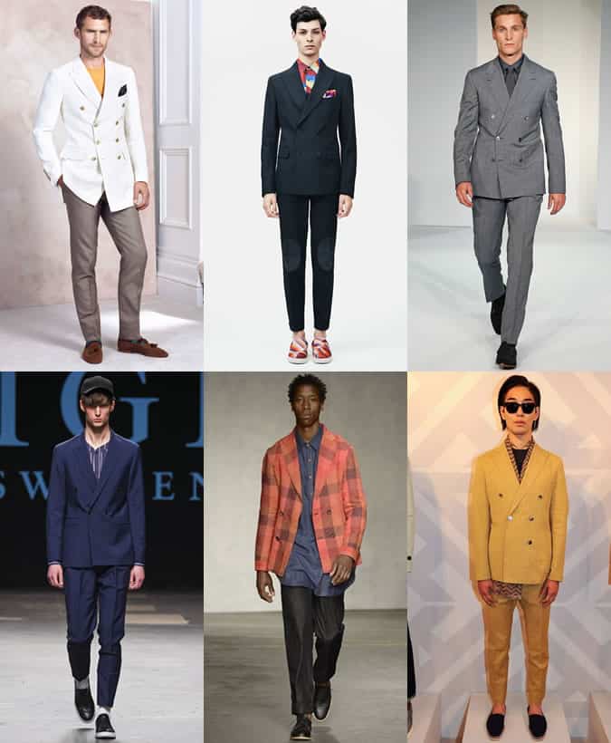 Xu hướng thời trang nam mùa xuân / hè 2014: may áo đôi 3 Cắt may hai bên ngực trên đường băng ss15 menswear tại london collections: nam
