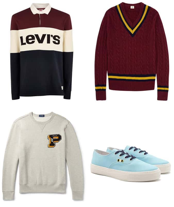 Xu hướng trang phục nam aw19 tốt nhất để mặc ngay bây giờ 3 Quần áo preppy tốt nhất cho nam giới