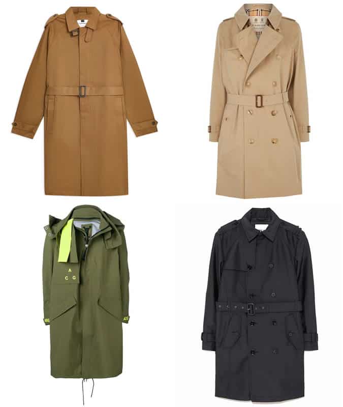 Xu hướng trang phục nam aw19 tốt nhất để mặc ngay bây giờ 7 Big trench coats dành cho nam giới