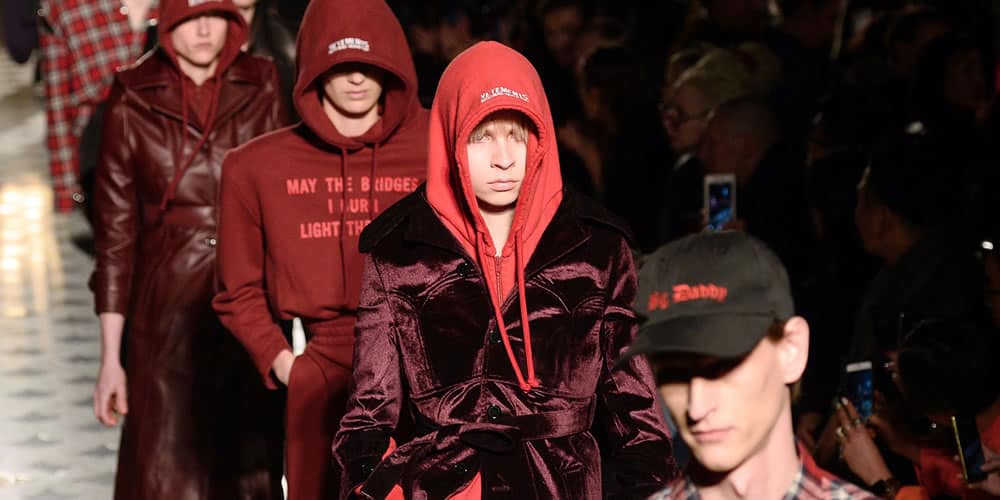 Chương trình catwalk của Vetements