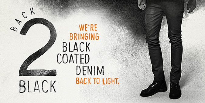 Nudie Jeans Thin Finn: Back 2 Black Jeans